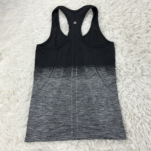 Lululemon Swiftly Tech Racerback Black / White / Black - Picture 3 of 3